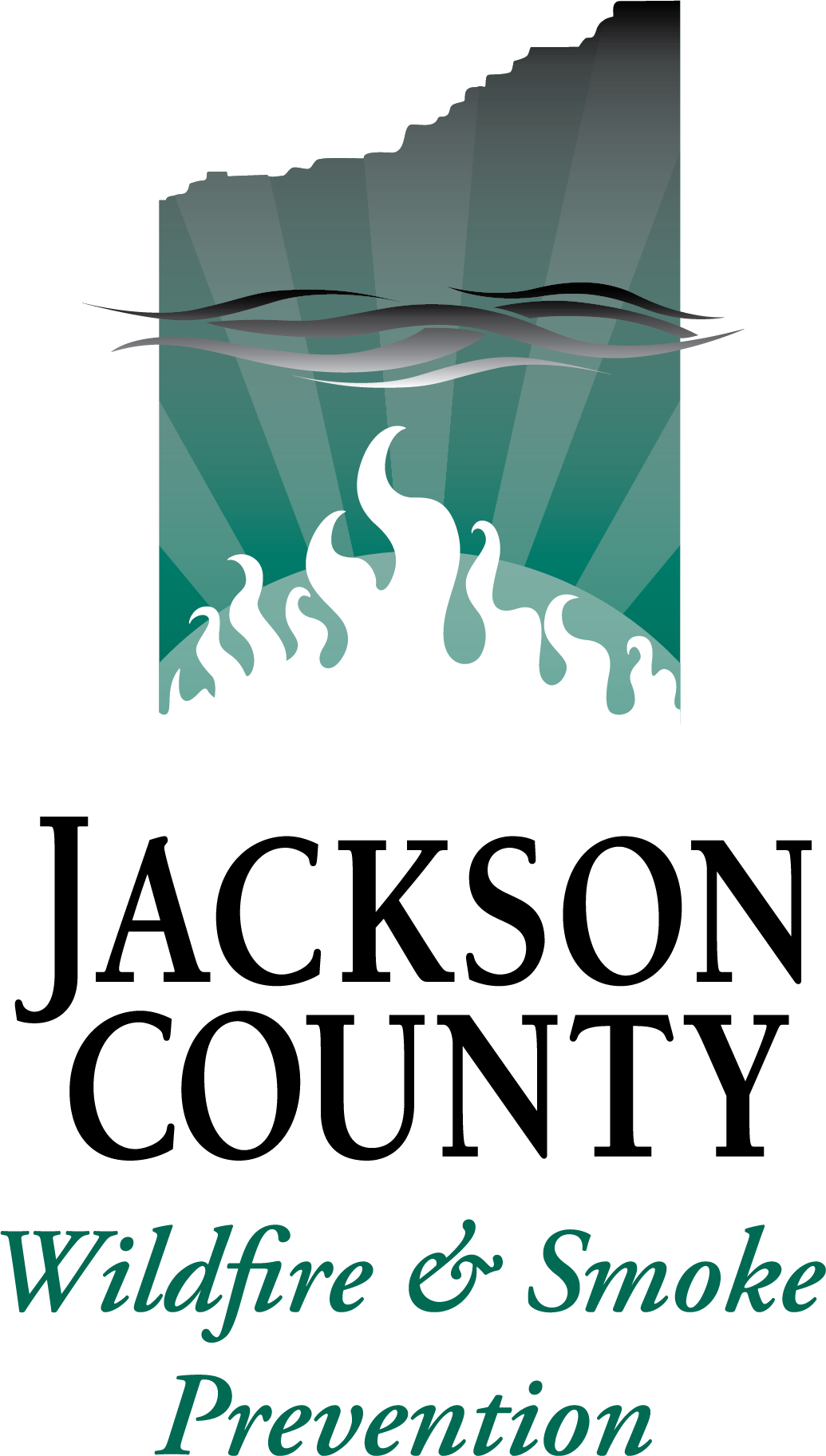 Jackson County Wildfire & Smoke Prevention logo