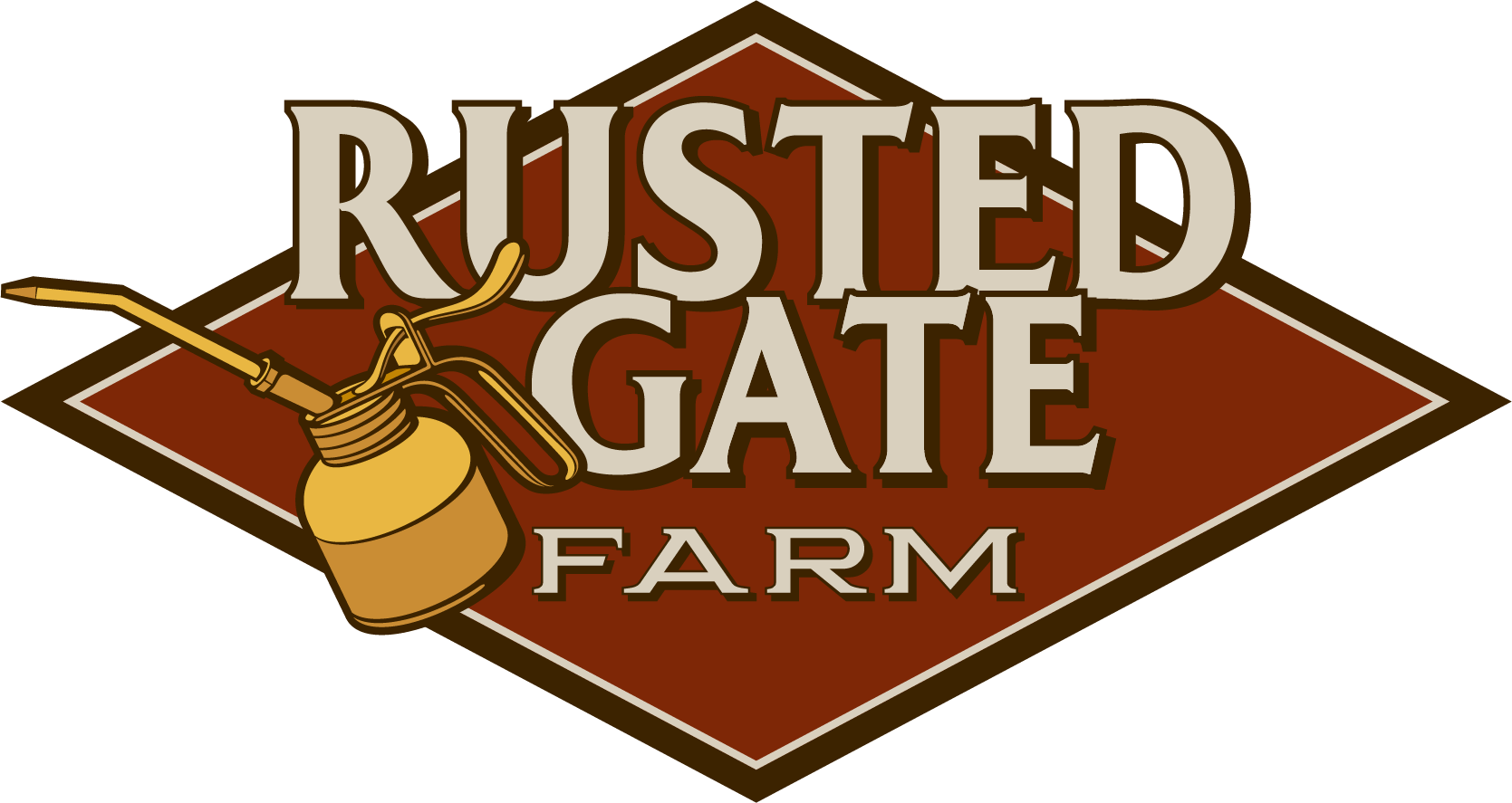 New logo for Rusted Gate Farm