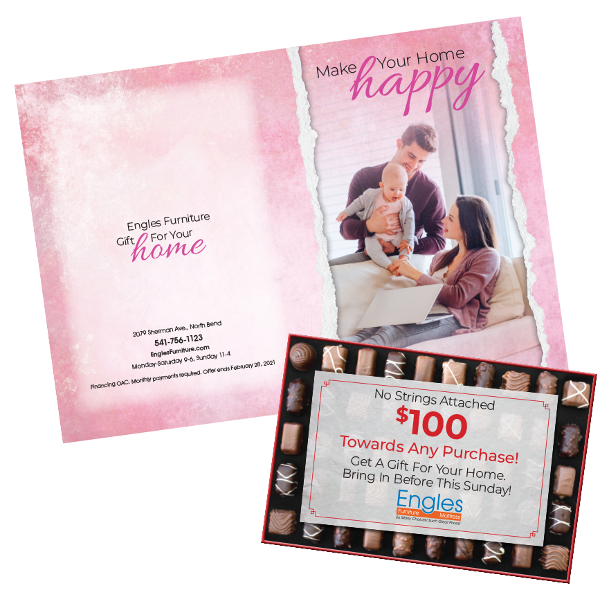 Engles Furniture - Make Your Home Happy Mailer