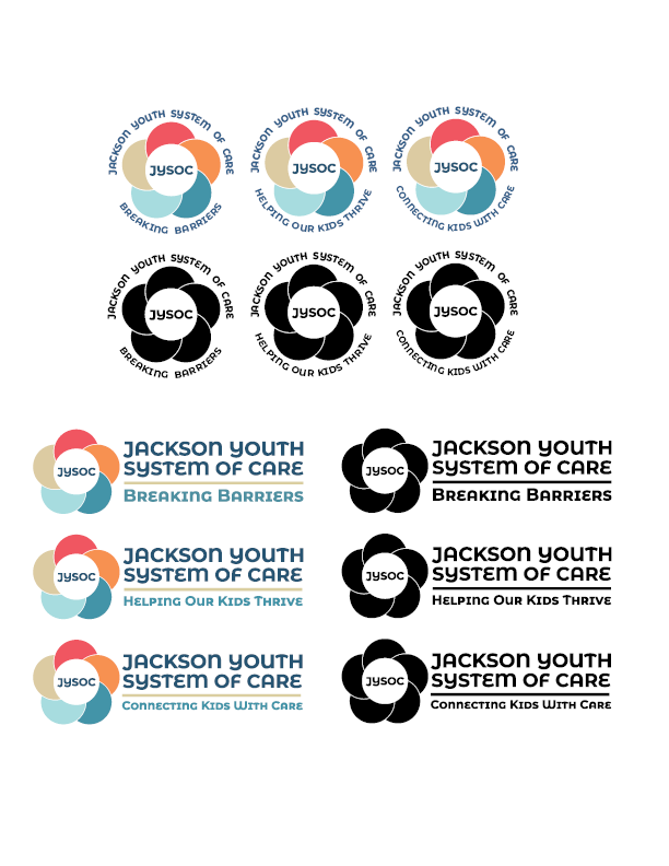 Jackson Care Connect - Youth System of Care Logo Package
